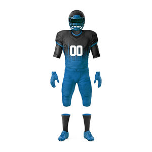 Meilleures ventes, uniformes confortables de football américain pour les jeunes, vêtements de sport personnalisés, uniformes de football à sublimation en sergé - Product Image 3