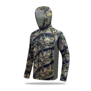 Dernière arrivée Offre Spéciale produit pêche sweat à capuche ensemble court avec casquette séchage rapide respirant ensemble de pêche conception personnalisée impression - Product Image 2