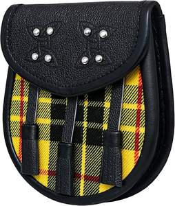 ONSTYLE SPORTS Tartan écossais personnalisé Sporran Vintage Highland Scottish Tartan Kilt Sporran en cuir pour homme Kilt sporrans - Product Image 2