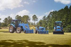 Cortacésped de tractor de jardín LS DIY con cargador frontal 40V 48V 58V Opciones inalámbricas Fuente de alimentación de batería de 24V - Product Image 2