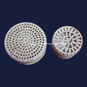 Nouvelle très attrayante meilleure boîte d'incrustation de marbre de conception faite à la main avec l'utilisation de matériel de nacre pour l'article d'emballage de cadeau de bijoux - Product Image 6