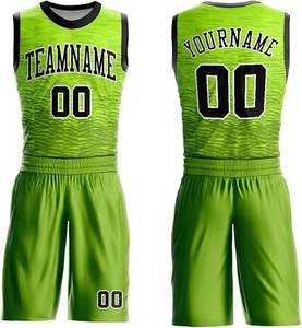 Maillot de basket-ball personnalisé cool pour hommes, ensemble d'uniformes de sublimation respirants pour l'été, techniques imprimées de basket-ball - Product Image 1