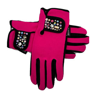 Gants d'équitation de service OEM Gants d'équitation en cuir personnalisés Gants d'équitation de course Gants de sécurité pour cavalier sportif - Product Image 5