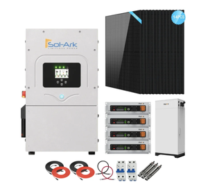 Lujo Accesible, Excelencia a un Precio Accesible: Kit Solar Híbrido Completo Sol-Ark 12K |   7kW Solar |   Baterías para Rack de Servidor de 20.48kWh - Product Image 1