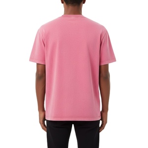 T-shirt Homme Oversize Personnalisé Imprimé en Gros Usine, Couleur Unie Été 230G, T-shirt Vierge Décontracté, Service OEM - Product Image 3