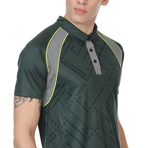 Chemises pour hommes en jersey de coton/fibre de bambou personnalisées de haute qualité 2024, respirantes, décontractées, style streetwear, séchage rapide, uniques - Product Image 6