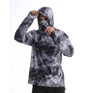 Camisas de pesca anti-uv, Sudadera con capucha de pesca, protección Uv, secado rápido, camisas de pesca personalizadas para hombres, sublimación con capucha - Product Image 2
