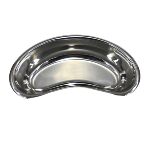 Bandeja quirúrgica médica de grado quirúrgico, plato de riñón para clínica de Hospital, bandeja de riñón veterinaria, bandeja de riñón hueca de acero y Metal - Product Image 3