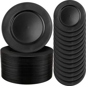 Plaque de chargeur en métal en acier inoxydable miroir poli de qualité supérieure pour restaurants de luxe hôtels salles à manger événements fêtes de mariage haut de gamme - Product Image 4