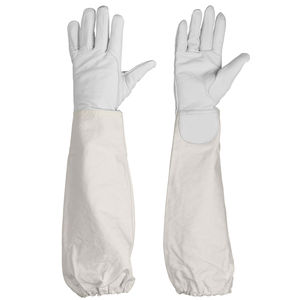 best Beekeeping Gloves with Fully Ventilated 3 Layer <b>Mesh</b> Sleeve and Hand with Cow Hide Skin Leather Palm in Wholesale Price - Product Image 1