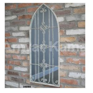 Miroirs dorés pour le mur Miroirs en métal Décoration de la maison Art mural Miroir décoratif Convient pour le salon Chambre à coucher Décor - Product Image 3