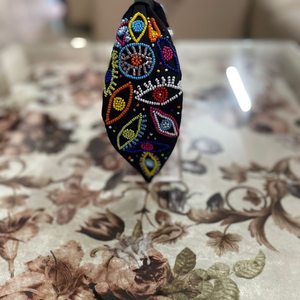 Diademas con Cuentas para el Día del Mardi Gras, Estilo con Nudo Superior para Niñas, Accesorio Perfecto - Product Image 6