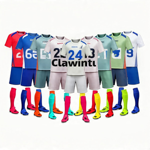 Kits de vente en gros kit complet de football uniformes de football pour hommes maillot de football équipe ensemble professionnel maillot de football uni fabricant - Product Image 4