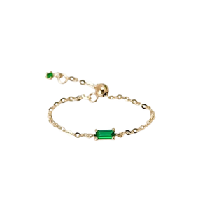Bracelet de tennis en pierre précieuse Onyx vert pour femme fait à la main en argent sterling 925 bijoux de style Boho cadeau tendance - Product Image 1