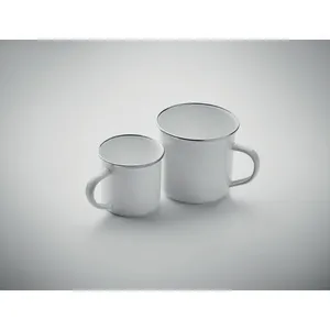 Tasse en céramique personnalisable - Mug en métal plaqué argent pour le merchandising - Product Image 2