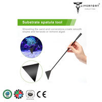 Top qualité Aquarium nettoyage 4Pc noir ensemble d'outils plante aquatique réservoir de poissons outils de plantes Aquarium longue trousse à outils LIVERFORT INDUSTRIES