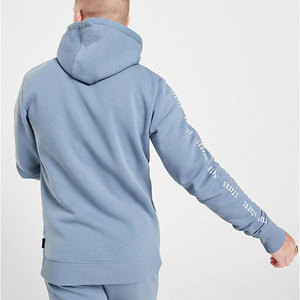 Ensemble de survêtement unisexe automne-hiver, veste d'entraînement respirante, pantalon de survêtement, logo personnalisé, taille plus, design tendance, jogging pour homme, 100% coton - Product Image 2