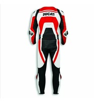 Traje de Carreras de Motociclismo de Cuero Transpirable Personalizado, Ropa de Carreras Automovilística Impermeable y Cortavientos de Primera Calidad con Logotipo Frontal Estampado