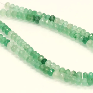 Cuentas Redondas Facetadas de Fresa Verde Natural AAA, 7-10 mm, Cuentas de Piedras Preciosas de Fresa Verde Facetadas de Alta Calidad - Product Image 4