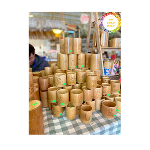Natural <b>Bamboo</b> <b>Cup</b> from Vietnam Lightweight Handmade Material Ideal for Daily Use and Decoration - Product Image 2