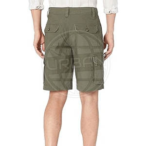 Fashionable Men's 100% Cotton <b>Cargo</b> <b>Shorts</b> Comfortable <b>Slim</b> <b>Fit</b> Casual Sport Style Solid Pattern Eco-Friendly - Product Image 5