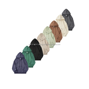 Sudadera con Capucha Personalizada Estampada en Algodón de 350 g/m², Impresión de Alta Calidad, Sudadera Holgada Unisex Lavada, Estilo Urbano - Product Image 1