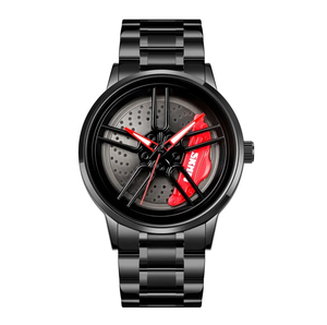 Reloj de pulsera analógico de lujo para hombre con caja de aleación y brazalete de metal, moderno y a la moda para uso diario - Product Image 1