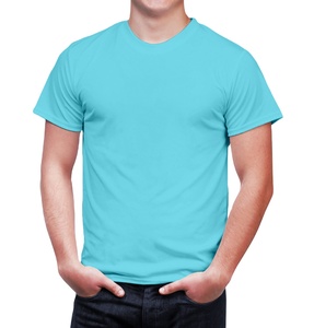 T-shirt noir respirant en coton grande taille pour le printemps et l'été, coupe ajustée, t-shirt de printemps personnalisé pour hommes 2026 - Product Image 1