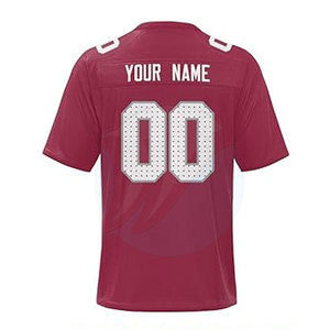 เสื้อฟุตบอลอเมริกันแบบหนา รุ่นล่าสุด สไตล์อเมริกัน MOQ ต่ำ แขนสั้น - Product Image 6