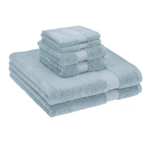 Asciugamani da bagno per la casa su misura leggeri asciugamani da bagno per la casa di alta qualità