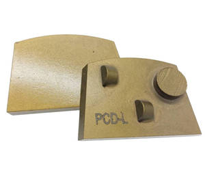 Giày Mài PCD cấp nhà thầu LAVINA với 2 đầu PCD nửa vòng và 1 nút kim cương tròn tương thích phù hợp với edco và onfloor - Product Image 6