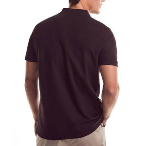 La mejor moda de alta calidad hecha en fábrica al por mayor de los hombres sólidos impresos personalizados para camisas logotipo personalizado último diseño transpirable - Product Image 6