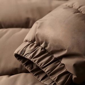 Chaqueta de invierno para hombre, chaqueta acolchada gruesa de moda larga informal para hombre al aire libre - Product Image 5