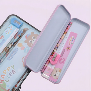 Grazioso Set Artistico con Astuccio, Temperino Incorporato, Gomma e Righello - Product Image 2