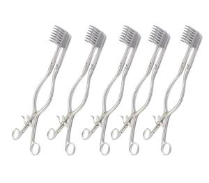 Juego de 5 piezas de Beckman Weitlaner Retractor 12 "7x7 Prong Sharp Medical Surgery Instruments Set - Product Image 1