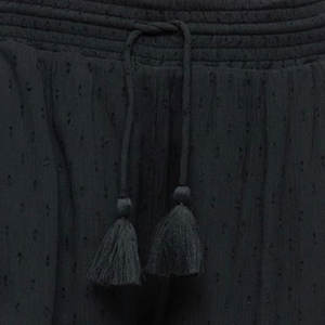 Pantalones cortos transpirables de algodón/poliéster de cintura alta para mujer, novedad de verano, logotipo personalizado, suministro al por mayor Atlético - Product Image 6