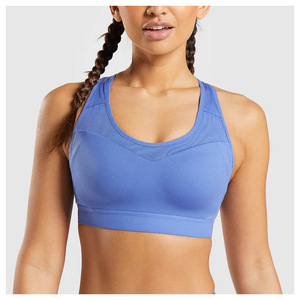 Top corto de diseño único de alta calidad, Sujetador deportivo, entrenamiento suave, Sujetador deportivo personalizado con estampado de sublimación a la venta, servicio OEM personalizado - Product Image 1