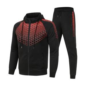 Vêtements de sport d'hiver de haute qualité pour hommes, tenues de jogging, survêtement de fitness, ensemble de survêtements Style OEM personnalisé - Product Image 6