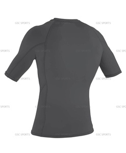 Chemises de compression à manches mi-longues avec logos et étiquettes personnalisés sur le prix de gros direct d'usine - Product Image 2