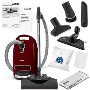 Aspirateur à tapis souple Mieles Complete C3 de qualité supérieure, ensemble complet électrique avec sac et fonction de nettoyage à sec - Product Image 5
