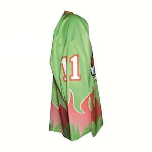 เสื้อฮอกกี้แบบใหม่ราคาถูก พิมพ์ลายแบบซับลิเมชั่น เสื้อซ้อมฮอกกี้น้ำแข็งแบบสั่งทำ เสื้อฮอกกี้น้ำแข็งสำหรับทีมสโมสร ชุดแข่งฮอกกี้น้ำแข็ง - Product Image 5