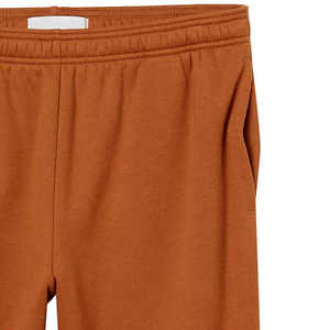 Los mejores pantalones casuales antiarrugas para correr con cintura alta, venta al por mayor, pantalones de chándal de algodón/lana teñidos lisos para hombres con bolsillos - Product Image 6