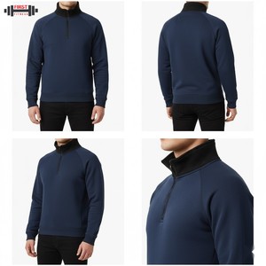 เสื้อกันหนาวสตรีทแวร์คอวีผ้าฟลีซแห้งเร็วระบายอากาศได้ดีสำหรับผู้หญิงใหม่ฤดูหนาว - Product Image 5