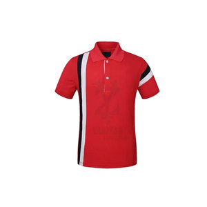 Polo à manches courtes pour hommes, polo de golf décontracté en polyester et spandex à design personnalisé pour hommes, vente en gros d'été - Product Image 3