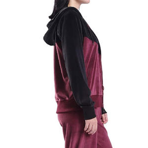 Conçu sur mesure pour femmes survêtement de sport à manches longues élégant motif solide décontracté vêtements d'hiver couleurs personnalisées avec logo - Product Image 3