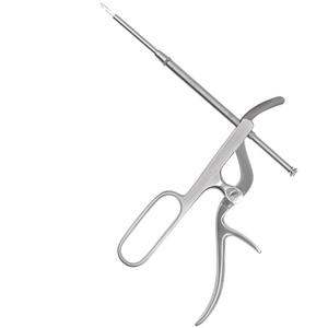 Pince éponge amygdale de haute qualité de qualité industrielle en acier inoxydable Eve Tonsil Snare Instruments chirurgicaux durables OEM personnalisables - Product Image 1