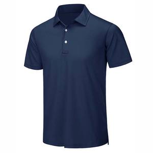 Vêtements décontractés pour hommes 100% coton pour polos Logo personnalisable Respirant et tendance Options de taille Plus Vêtements de meilleure qualité - Product Image 5