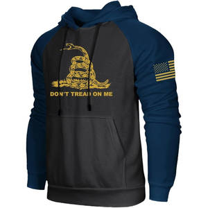 Hoodie d'hiver personnalisé brodé, écologique, en coton, patchwork, coupe classique, longueur standard, pour homme, marque privée, OEM, ODM, usine - Product Image 3