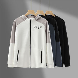 High Quality Men's Hooded Sports Pullover Hoodie 100% Cotton 400g Fleece Winter Jacket - Product Image 1