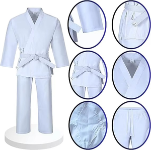 Kimono de Jiu-Jitsu et Karaté, uniforme de haute qualité, durable, unisexe, vêtements d'arts martiaux avec logo personnalisé, fabrication OEM disponible - Product Image 6